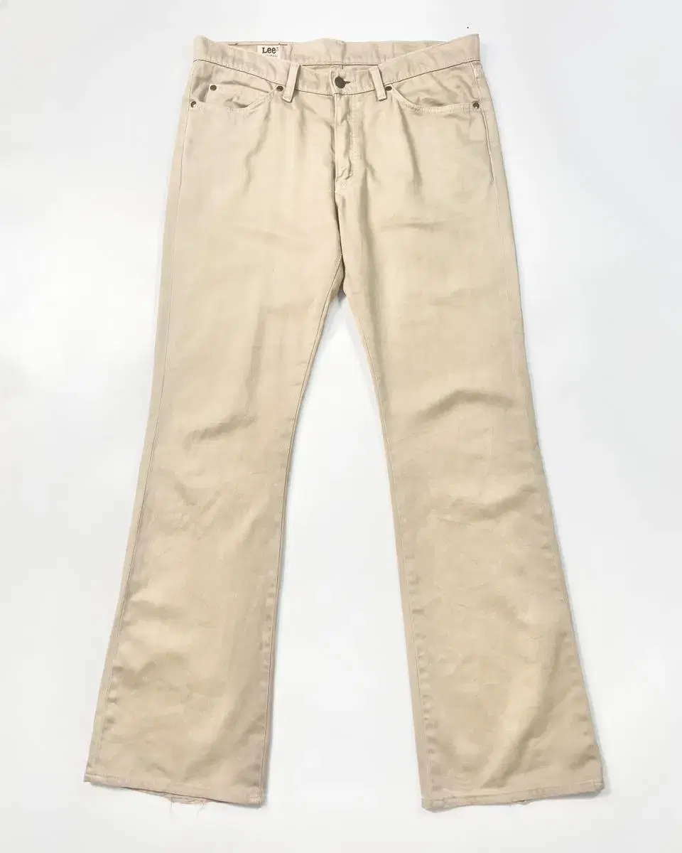 vintage lee riders beige boot cut pants